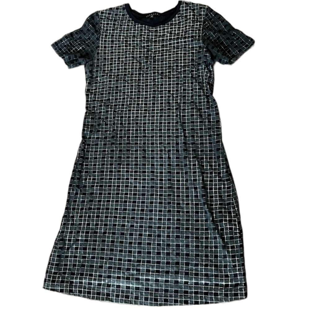 Theory Shift Dress Geometric Print Small M